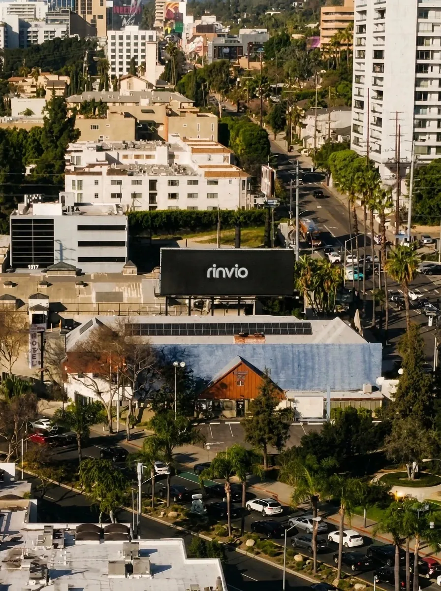 The Rinvio billboard where it began
